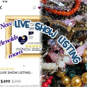 ARNOLDSMOM 👩🏻🐶  LIVE SHOW LISTING